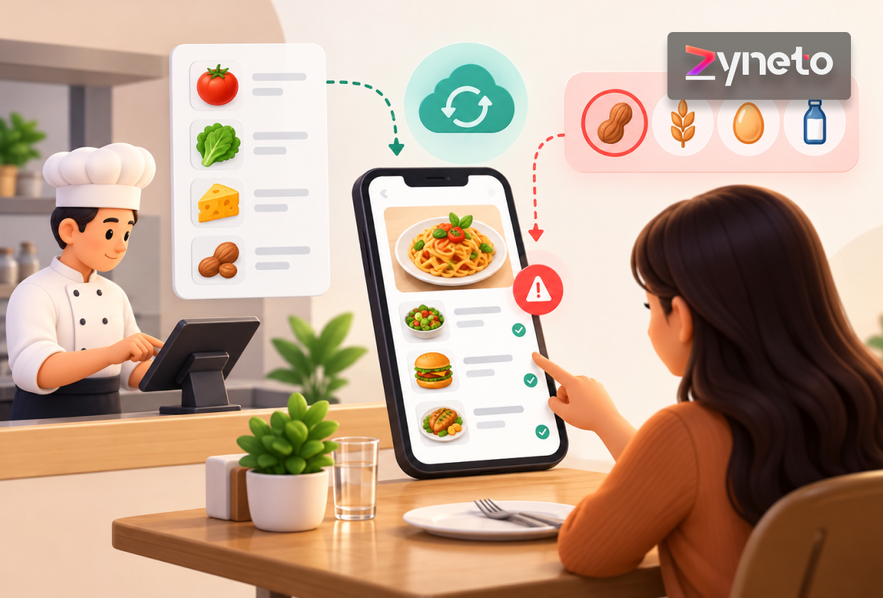 Restaurant Allergen Management Systems: Ingredient Data, Menu Sync & Safer Ordering
