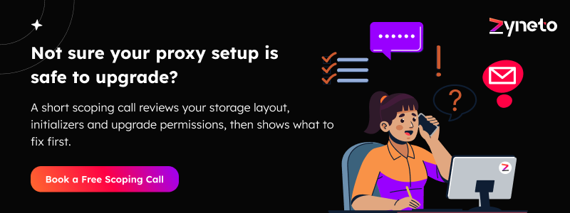 Not sure your proxy setup is safe to upgrade?