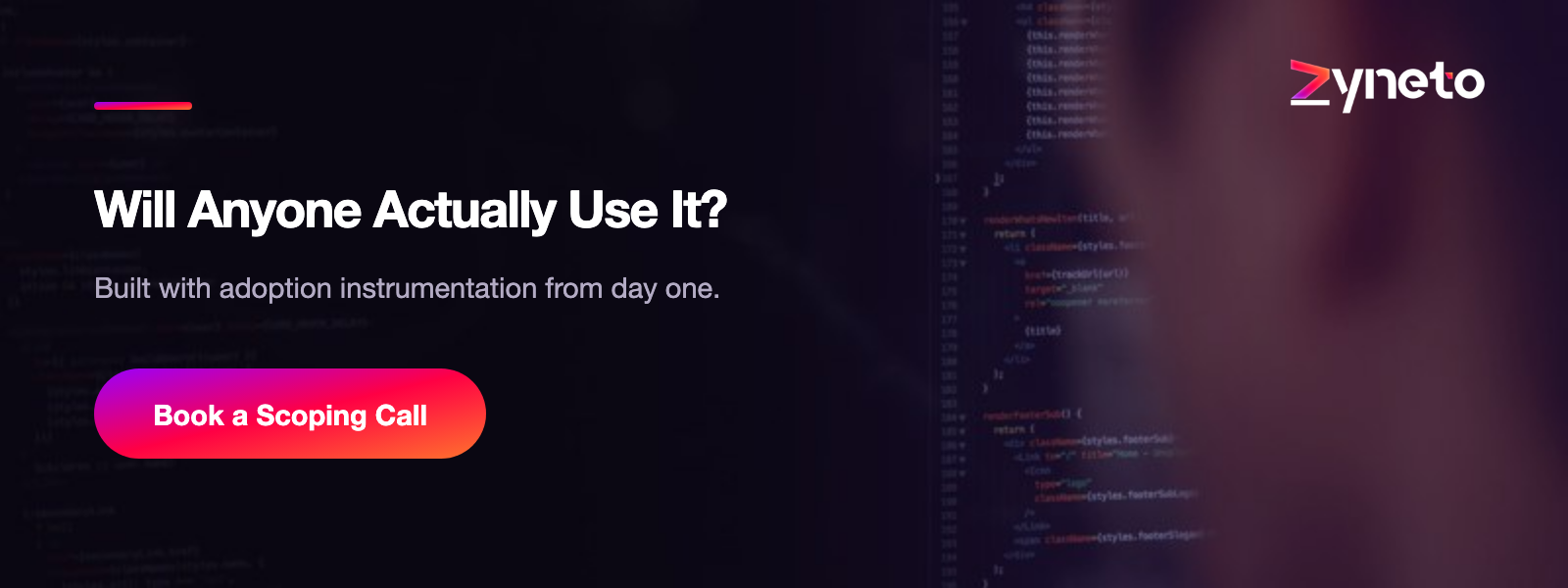 Book a free AI copilot scoping call with Zyneto