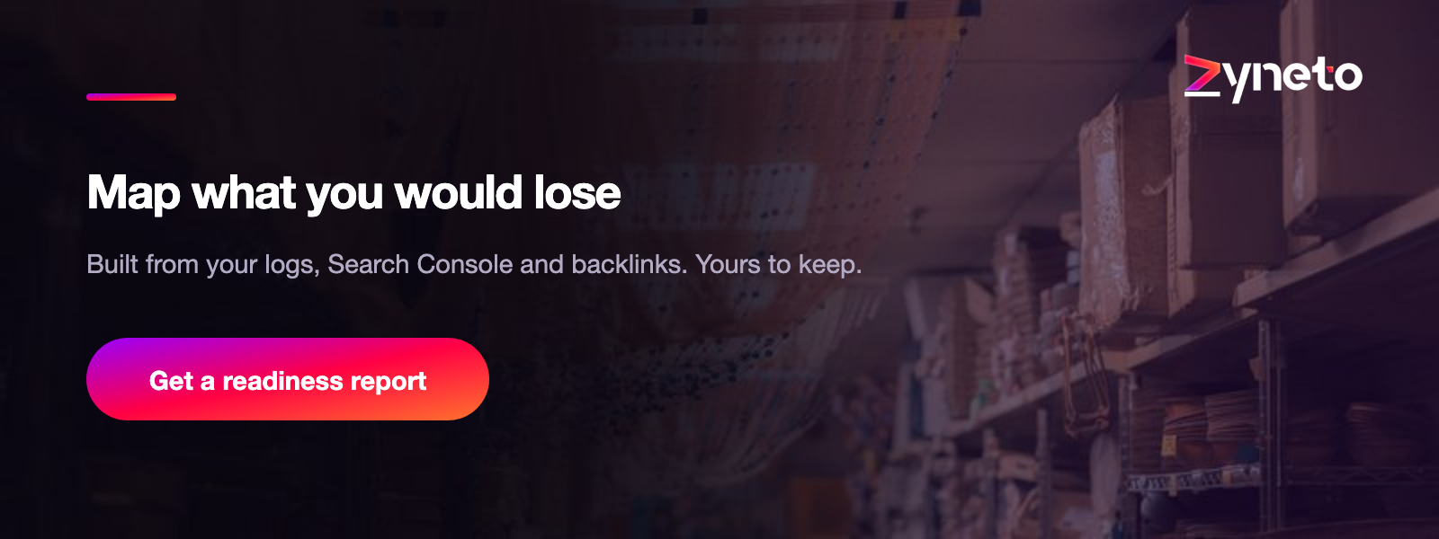 Map what you would lose