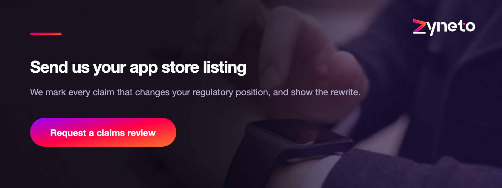 Send us your app store listing