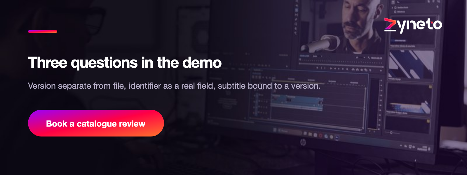 Ask your vendor three questions in the demo