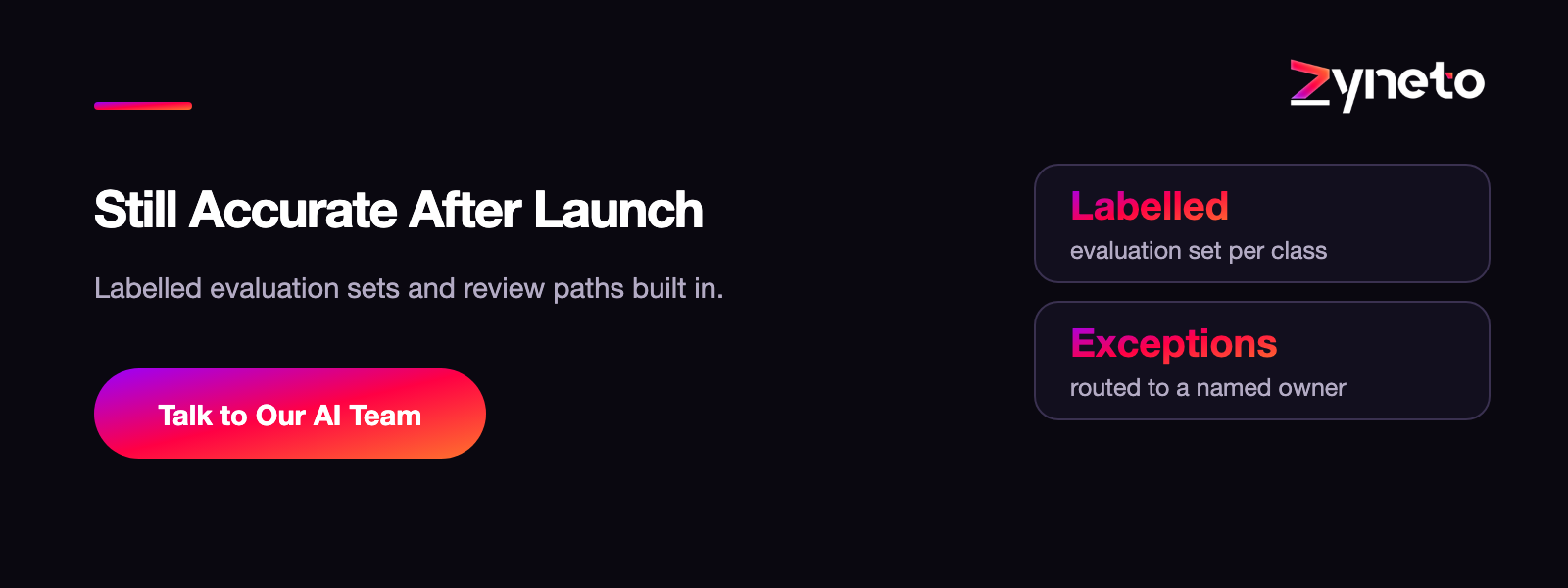 Talk to the Zyneto multimodal AI development team