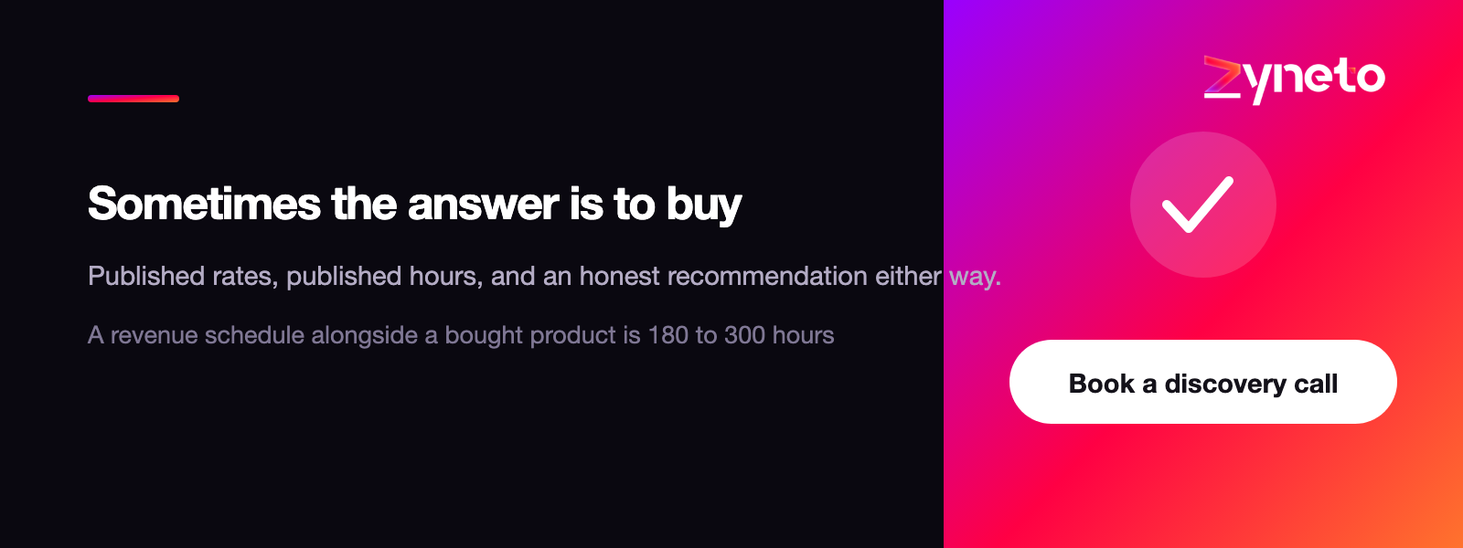Two questions before you build a shortlist