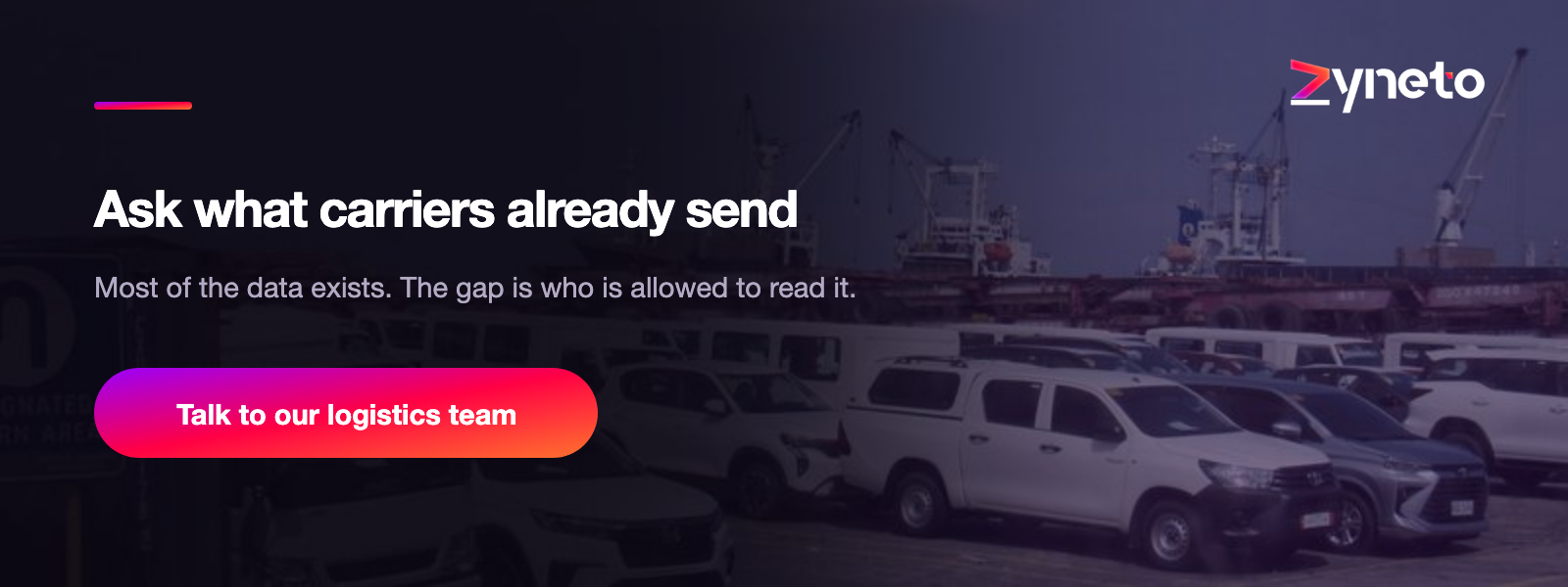 Your carriers already know where the freight is