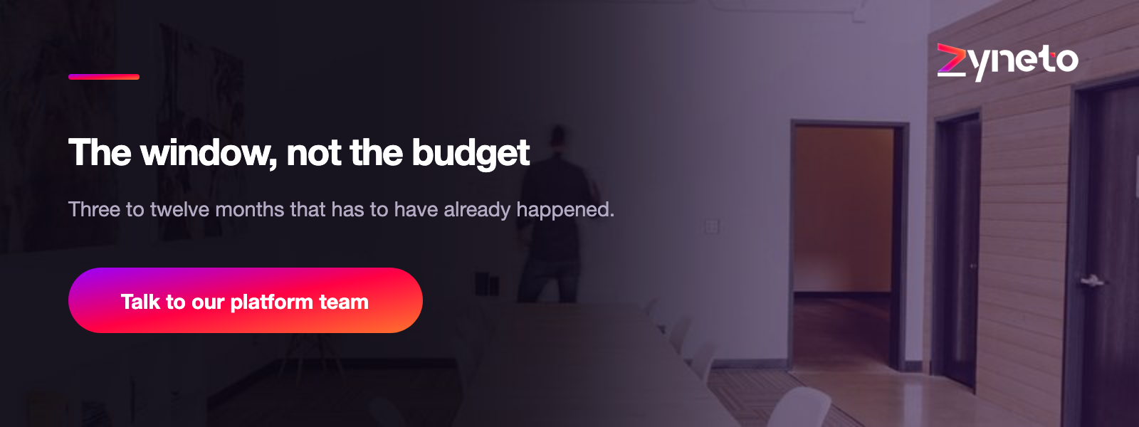 The window is the constraint, not the budget