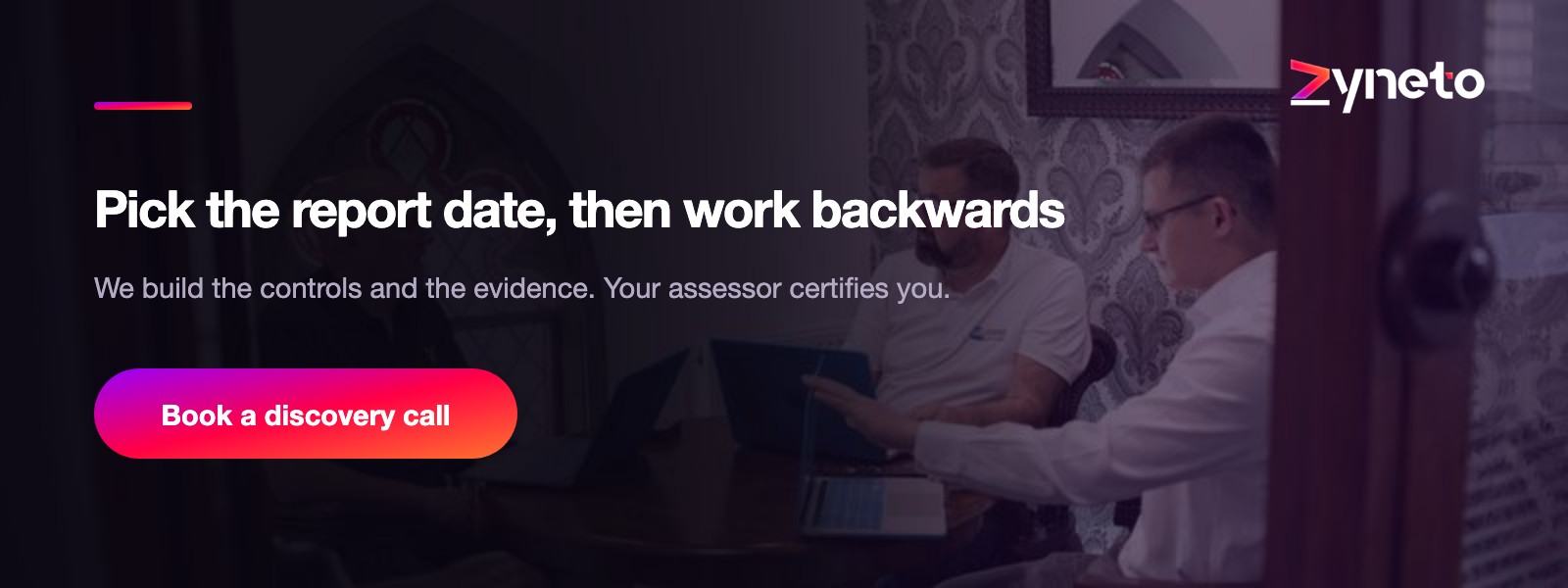 Pick the report date, then work backwards