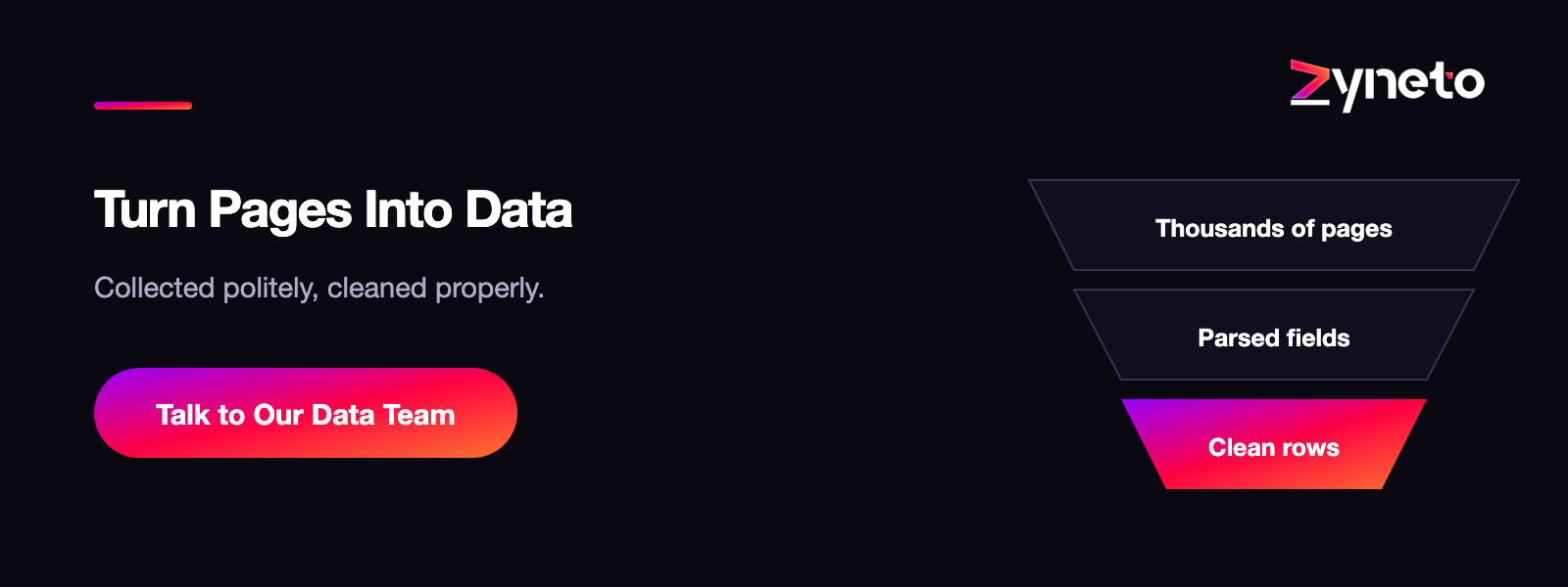 Turn Pages Into Data