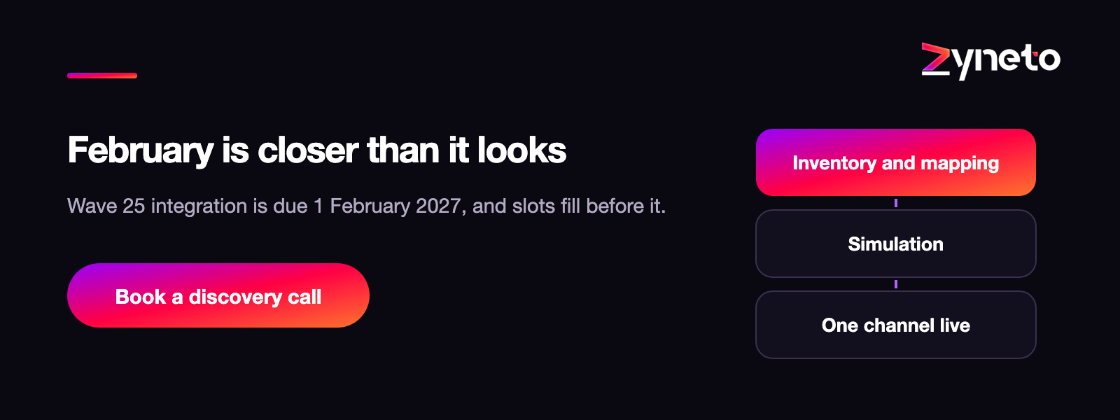 February is closer than it looks
